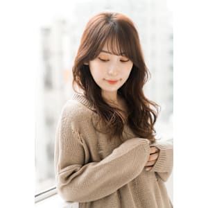 【S.BROOM天王寺店】韓国風くびれレイヤースタイル