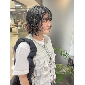 [風花]ニュアンスボブパーマ