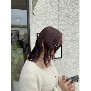 『ガーリースタイル』ピンクブラウンカラー