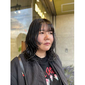 フェイスレイヤー×パーマ