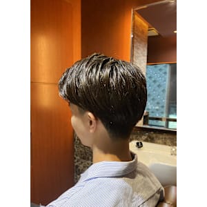 銀座 ナチュラルツーブロック