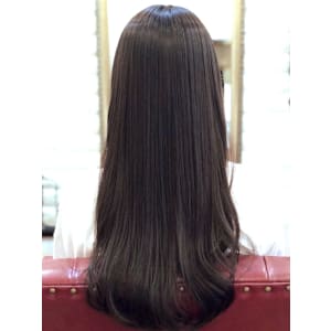 艶髪 クラシックロング 縮毛矯正 髪質改善 ナチュラルカラー