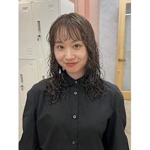 【能田　花音】人気急上昇パーマスタイル