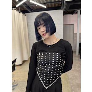 【松本　華】顔まわりデザインボブ