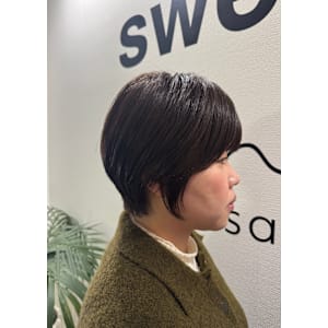 コンパクトショートボブ