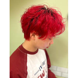 メンズハイトーンウルフ