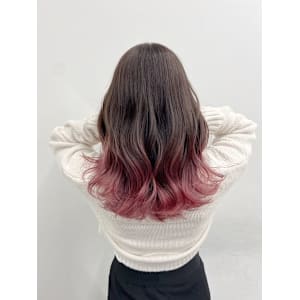 グラデーションピンク