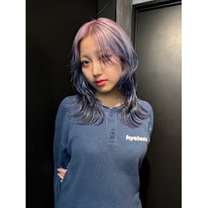 ルーツカラー　デザインカラー　ハイトーン　原宿/表参道