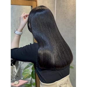 ○ゆがみを抑える酸性ストレート