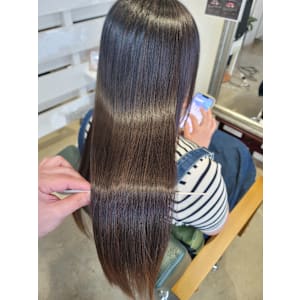 髪質改善トリートメント×縮毛矯正 Wealth×スタイル