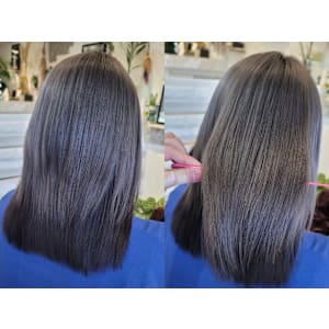 髪質改善トリートメント×縮毛矯正 Wealth×スタイル