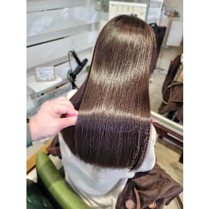 髪質改善トリートメント×縮毛矯正 Wealth×スタイル