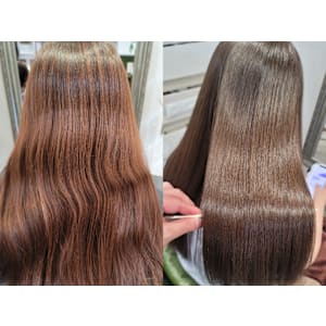 髪質改善トリートメント×縮毛矯正 Wealth×スタイル