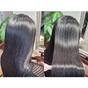 髪質改善トリートメント×縮毛矯正 Wealth×スタイル