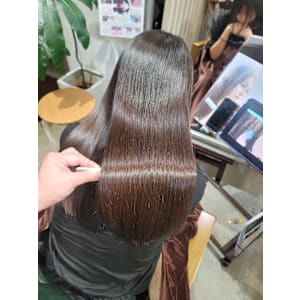 髪質改善トリートメント×縮毛矯正 Wealth×スタイル