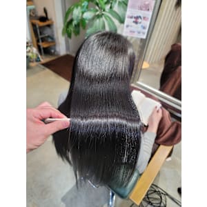 髪質改善トリートメント×縮毛矯正 Wealth×スタイル