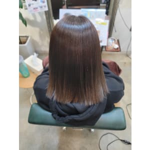 髪質改善トリートメント×縮毛矯正 Wealth×スタイル