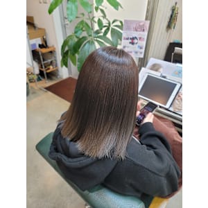 髪質改善トリートメント×縮毛矯正 Wealth×スタイル