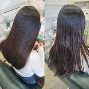 髪質改善トリートメント×縮毛矯正 Wealth×スタイル