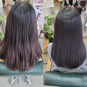 髪質改善トリートメント×縮毛矯正 Wealth×スタイル