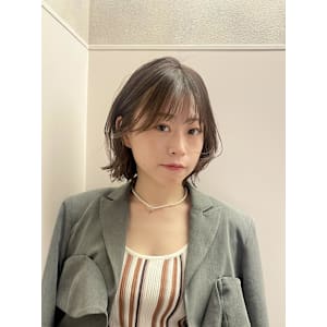顔まわりカット/レイヤーカット/ボブレイヤー
