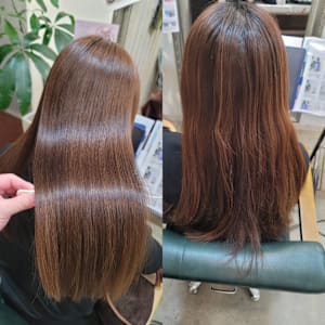 髪質改善トリートメント×縮毛矯正 Wealth×スタイル