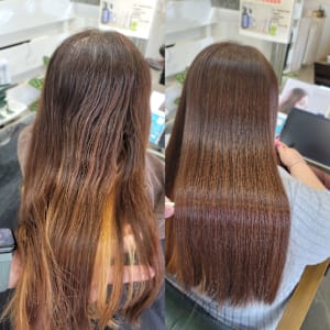 髪質改善トリートメント×縮毛矯正 Wealth×スタイル