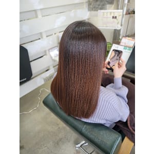 髪質改善トリートメント×縮毛矯正 Wealth×スタイル