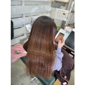 髪質改善トリートメント×縮毛矯正 Wealth×スタイル