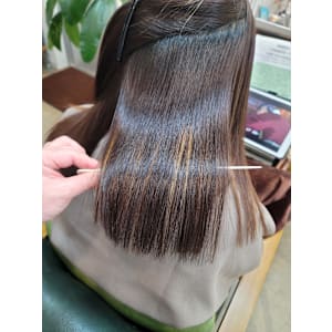 髪質改善トリートメント×縮毛矯正 Wealth×スタイル