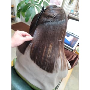 髪質改善トリートメント×縮毛矯正 Wealth×スタイル