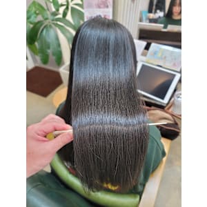 髪質改善トリートメント×縮毛矯正 Wealth×スタイル