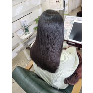 髪質改善トリートメント×縮毛矯正 Wealth×スタイル