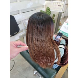 髪質改善トリートメント×縮毛矯正 Wealth×スタイル