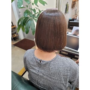 髪質改善トリートメント×縮毛矯正 Wealth×スタイル