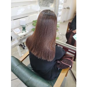 髪質改善トリートメント×縮毛矯正 Wealth×スタイル