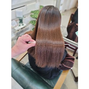 髪質改善トリートメント×縮毛矯正 Wealth×スタイル