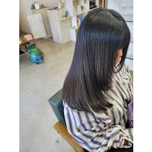 髪質改善トリートメント×縮毛矯正 Wealth×スタイル