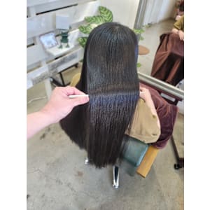 髪質改善トリートメント×縮毛矯正 Wealth×スタイル