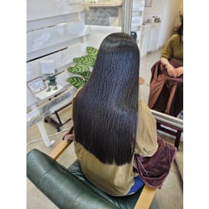 髪質改善トリートメント×縮毛矯正 Wealth×スタイル