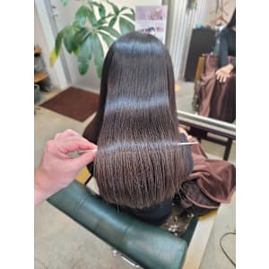 髪質改善トリートメント×縮毛矯正 Wealth×スタイル