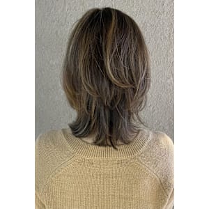 ハイライトありオリーブゴールドブラウン - Heart box 四ツ谷店【ハートボックス ヨツヤテン】掲載中