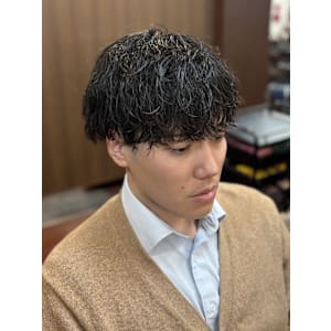波巻き/バーバー/メンズカット/銀座/有楽町＜理容室＞