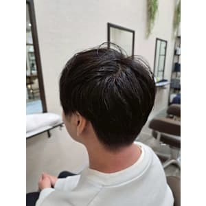 メンズカット/パーマ/グレイカラー/鎌取駅/韓国風/白髪染め