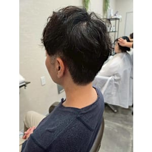 メンズカット/パーマ/グレイカラー/鎌取駅/韓国風/白髪染め