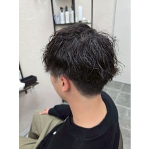 メンズカット/パーマ/グレイカラー/鎌取駅/韓国風/白髪染め