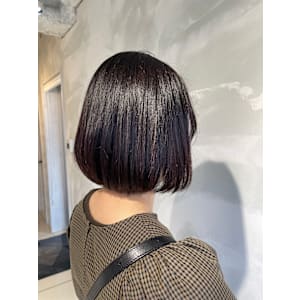ノンジアミンカラーBOB - hairmake＆design Axe-l【ヘアメイクアンドデザイン アクセル】掲載中