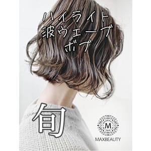 ハイライト波ウェーブボブ☆銀座/東京駅