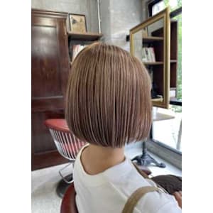 ハイライト×ベージュカラー