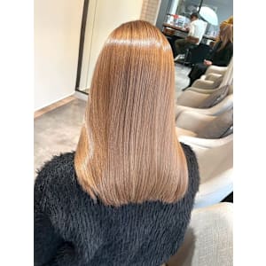 ベージュカラーハイトーンカラー髪質改善トリートメント札幌